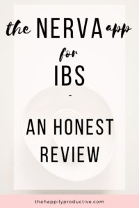 The Nerva app for IBS: an honest review